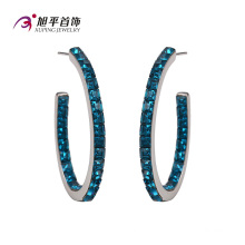 Xuping Fashion Luxury Cystals From Swarovski Elegant Jewelry Earring Hoop -E-117